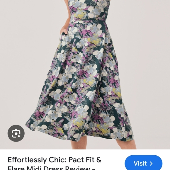 Pact Dresses & Skirts - Pact Floral Maxi Dress - Green, Purple, White